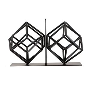 book ends for shelves desktop geometric bookends bookshelf iron anti-moving bookend student desk book ends book racks office file storage racks office book stand