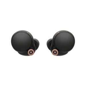 sony wf-1000xm4 noise canceling wireless earbud headphones – black (renewed)