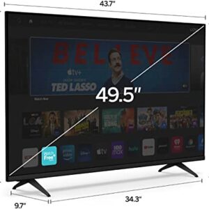 VIZIO 50" Class V-Series - V505M-K09 - 4K Ultra HD - Smart TV WiFi 6E Tri-Band - Gaming - AMD FreeSync & VRR Dolby Vision - HDR/HDR10+ Bluetooth Capable - IQ Active Processor - Voice Remote