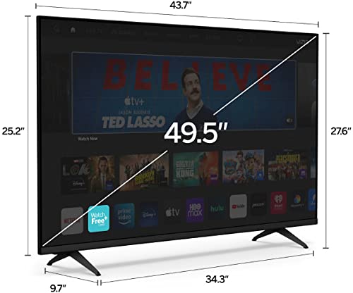 VIZIO 50" Class V-Series - V505M-K09 - 4K Ultra HD - Smart TV WiFi 6E Tri-Band - Gaming - AMD FreeSync & VRR Dolby Vision - HDR/HDR10+ Bluetooth Capable - IQ Active Processor - Voice Remote