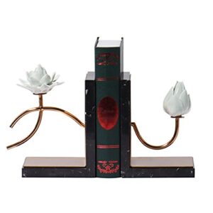 book ends for shelves chinese style creative bookend bookshelf marble anti-moving bookends, used for decoration of office and living room office book stand