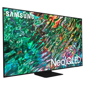 SAMSUNG QN55QN90BAFXZA 55 inch Class Neo QLED 4K Smart TV 2022 (Renewed) Bundle with 2 YR CPS Enhanced Protection Pack