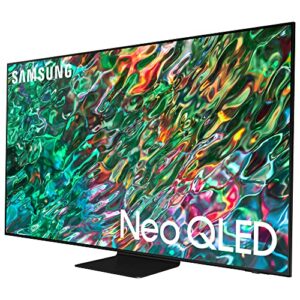 SAMSUNG QN55QN90BAFXZA 55 inch Class Neo QLED 4K Smart TV 2022 (Renewed) Bundle with 2 YR CPS Enhanced Protection Pack