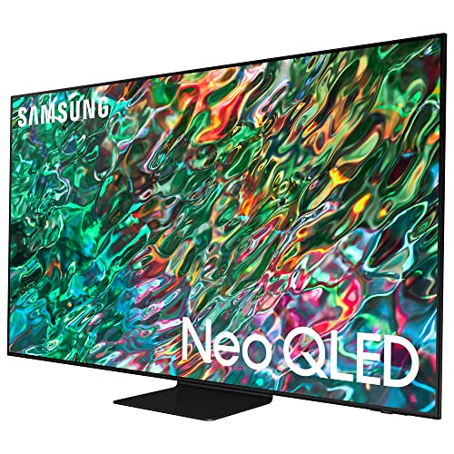 SAMSUNG QN55QN90BAFXZA 55 inch Class Neo QLED 4K Smart TV 2022 (Renewed) Bundle with 2 YR CPS Enhanced Protection Pack