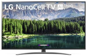 lg nano 8 series 75sm8670pua tv, 75″ 4k uhd smart led nanocell, 2019 model