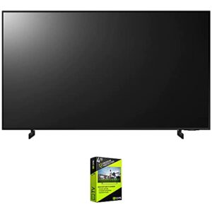 SAMSUNG UN50AU8000 50 Inch UHD 4K Crystal UHD Smart LED TV Bundle with Premium 4 YR CPS Enhanced Protection Pack