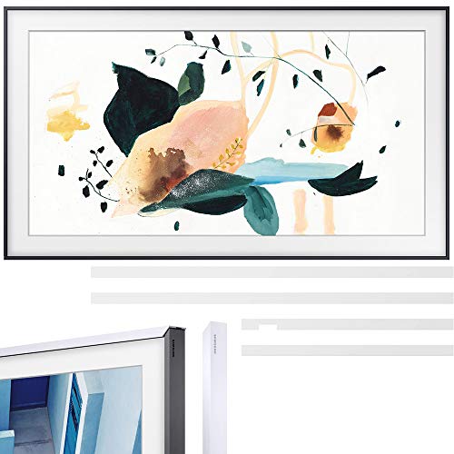 SAMSUNG QN32LS03TB The Frame 3.0 32-inch QLED Smart TV Bundle 32-inch The Frame Customizable Bezel - White