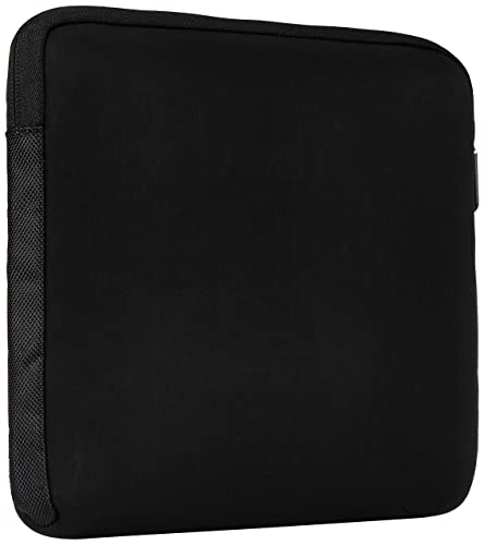 Amazon Basics 11.6-Inch Laptop Sleeve, Protective Case with Zipper - Black