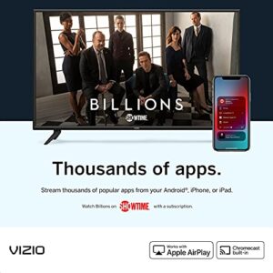 VIZIO 50-Inch V-Series 4K UHD LED HDR Smart TV with Apple AirPlay and Chromecast Built-in, Dolby Vision, HDR10+, HDMI 2.1, Auto Game Mode and Low Latency Gaming, V505-J09, 2021 Model (Renewed)