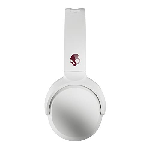 Skullcandy Riff Wireless On-Ear Headphone - White/Crimson