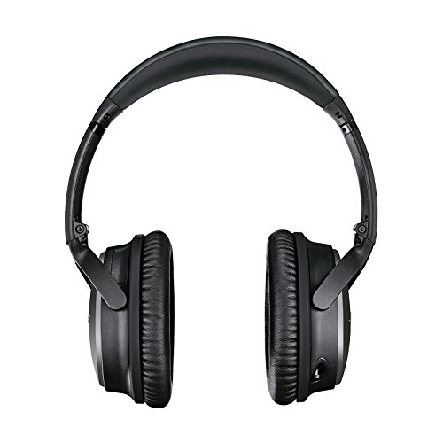 Bose QuietComfort 25 Acoustic Noise Cancelling Headphones for Apple Devices, Triple Black (wired, 3.5mm)