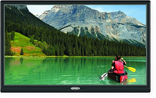 Jensen JE2421S 24" Smart Television, AC Power, White LED Illumination, High-Performance LCD Panel, Integrated HDTV(ATSC) Tuner, 1920 x 1080 Full HD Resolution, VESA 100mm x 100mm Mounting Pattern