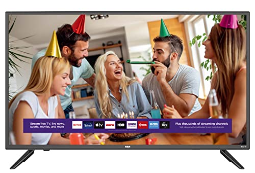 RCA 32-inch Flat Screen 720p Roku Smart LED TV - RTR3261, 2021 Model