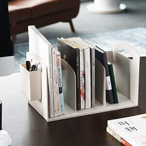 BIENKA Reading Bookshelf Bookend Book Support Stand Multifunction Book Folder Bookshelf with Pen Holder Reading Shelf