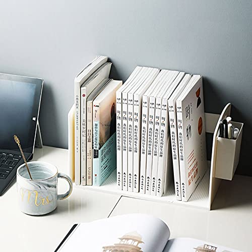 BIENKA Reading Bookshelf Bookend Book Support Stand Multifunction Book Folder Bookshelf with Pen Holder Reading Shelf