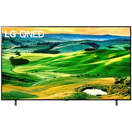 LG QNED80 Series 65-Inch Class QNED Mini-LED Smart TV 65QNED80UQA, 2022 - AI-Powered 4K TV, Alexa Built-In