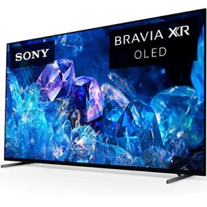 Sony XR77A80K Bravia XR A80K 77" 4K HDR OLED Smart TV (2022 Model) Bundle with Premiere Movies Streaming + 37-100 Inch TV Wall Mount + 6-Outlet Surge Adapter + 2X 6FT 4K HDMI 2.0 Cable