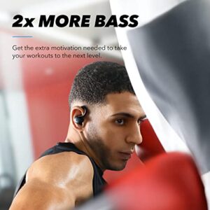 Soundcore by Anker, Sport X10 True Wireless Workout Earbuds, Rotatable Ear Hooks, Deep Bass, IPX7 Waterproof, Sweatproof, with Life Q20 Active Noise Cancelling Headphones, Hi-Res Sound