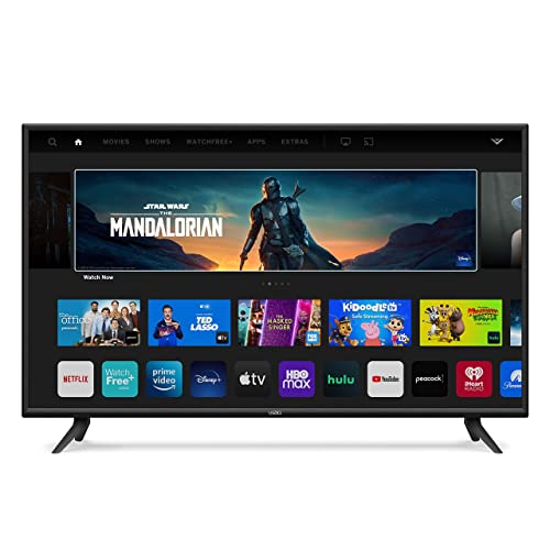 VIZIO 43-Inch V-Series 4K UHD LED HDR Smart TV with Apple AirPlay and Chromecast Built-in, Dolby Vision, HDR10+, HDMI 2.1, Auto Game Mode and Low Latency Gaming, V435-J01, 2021 Model (Renewed)