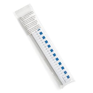 hand2mind 12 inch Flexible Safe-T Plastic Beginner Rulers, Set of 12