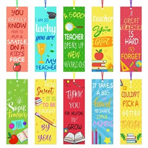 120 Pcs First Day of School Supplies for Teacher, Back to School Bookmarks, Teachers Appreciation Gifts Thank Teachers Bookmarks Back to School Decor Classroom Teachers Gifts