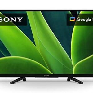 Sony 32 Inch 720p HD LED HDR TV W830K Series with Google TV and Google Assistant-2022 Model