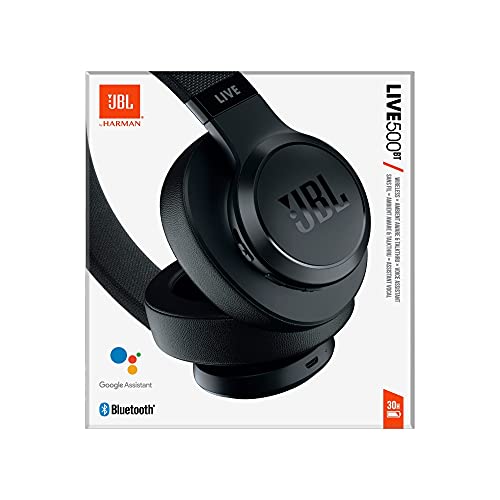 JBL LIVE 500BT - Around-Ear Wireless Headphone - Black