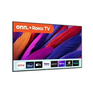 ONN. 55'' 4K UHD HDR10 Smart TV Includes Wall Mount No Leg Stands (Renewed), 100012586