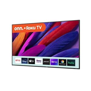 ONN. 55'' 4K UHD HDR10 Smart TV Includes Wall Mount No Leg Stands (Renewed), 100012586