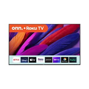 ONN. 55'' 4K UHD HDR10 Smart TV Includes Wall Mount No Leg Stands (Renewed), 100012586