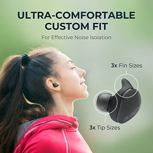 Cambridge Audio Melomania Touch Earbuds, True Wireless Bluetooth 5.0, Hi-Fi Sound, in-Ear Stereo Ear Buds for iPhone and for Android (Black)