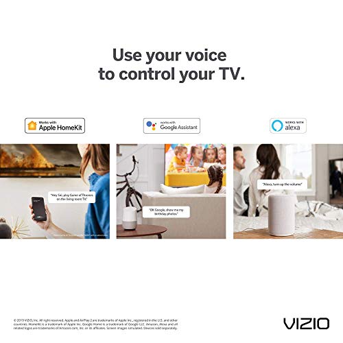 VIZIO 50inch Class V-Series 4K Ultra HD (2160p) Smart LED TV (V505-G9) (Renewed)