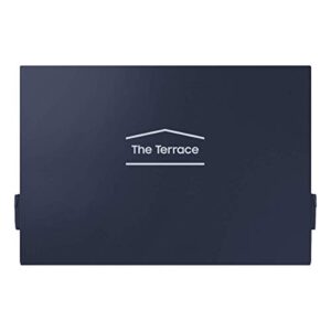 SAMSUNG QN75LST7TA The Terrace 75" Outdoor-Optimized QLED 4K UHD Smart TV with a VG-SDC75G 75" Dark Gray Dust Cover for The Terrace TV (2020)