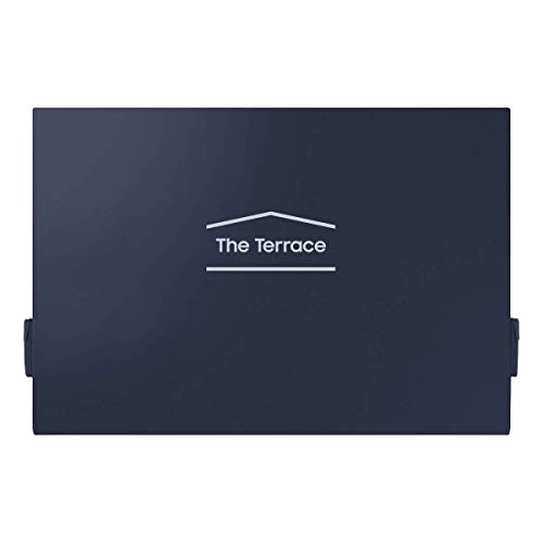 SAMSUNG QN75LST7TA The Terrace 75" Outdoor-Optimized QLED 4K UHD Smart TV with a VG-SDC75G 75" Dark Gray Dust Cover for The Terrace TV (2020)