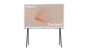 samsung 65-inch class qled 4k the serif- smart tv with alexa built-in (qn65ls01tafxza, 2021 model) (renewed)
