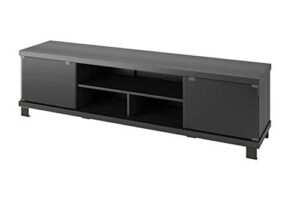 sonax holland extra wide tv/component bench, 70.75″, ravenswood black