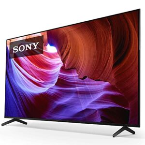 Sony KD65X85K 65" X85K 4K HDR LED TV with Smart Google TV (2022 Model) Bundle with Deco Home 60W 2.0 Channel Soundbar, 37"-100" TV Wall Mount Bracket Bundle and 6-Outlet Surge Adapter