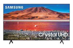 samsung 60-inch class crystal uhd tu7000 series – 4k uhd hdr smart tv un60tu7000fxza, 2021 model (renewed)