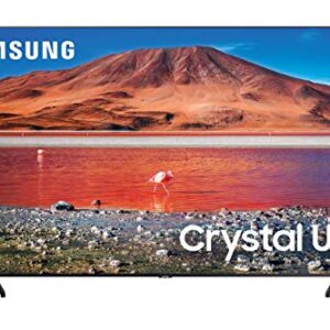 SAMSUNG 60-inch Class Crystal UHD TU7000 Series - 4K UHD HDR Smart TV UN60TU7000FXZA, 2021 Model (Renewed)