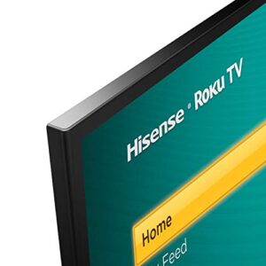 Hisense 32-Inch Class H4 Series LED Roku Smart TV with Google Assistant and Alexa Compatibility (32H4G, 2021 Model)