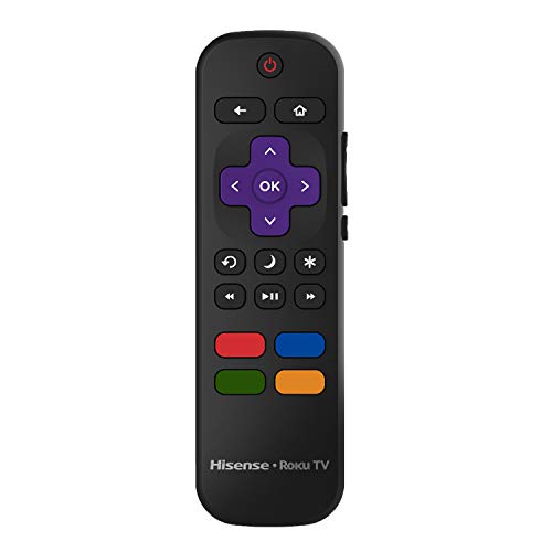 Hisense 32-Inch Class H4 Series LED Roku Smart TV with Google Assistant and Alexa Compatibility (32H4G, 2021 Model)