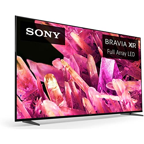 Sony XR75X90K Bravia XR 75" X90K 4K HDR Full Array LED Smart TV (2022 Model) Bundle with Deco Home 60W 2.0 Channel Soundbar, 37"-100" TV Wall Mount Bracket Bundle and 6-Outlet Surge Adapter