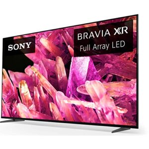 Sony XR75X90K Bravia XR 75" X90K 4K HDR Full Array LED Smart TV (2022 Model) Bundle with Deco Home 60W 2.0 Channel Soundbar, 37"-100" TV Wall Mount Bracket Bundle and 6-Outlet Surge Adapter