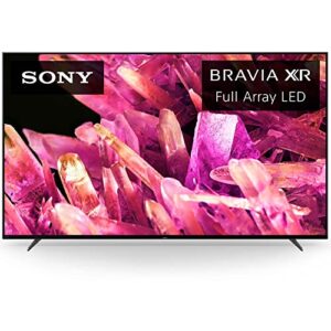 Sony XR75X90K Bravia XR 75" X90K 4K HDR Full Array LED Smart TV (2022 Model) Bundle with Deco Home 60W 2.0 Channel Soundbar, 37"-100" TV Wall Mount Bracket Bundle and 6-Outlet Surge Adapter