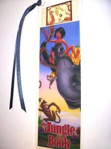 jungle book movie film cell bookmark memorabilia collectible disney animation