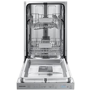 SAMSUNG DW50T6060US 46 dBA Stainless Compact Top Control Built-in Dishwasher