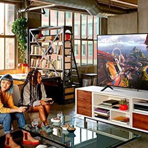 Samsung QN82Q60RAFXZA Flat 82-Inch QLED 4K Q60 Series (2019) Ultra HD Smart TV with HDR and Alexa Compatibility