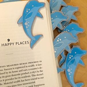 Seahorse Bulk Bookmarks Clip Over The Page (Set 10) Bulk Bookmarkers for Kids Girl’s boy’s Teens. Perfect for Gifts, Student Incentives, Reading Incentives, Awards!