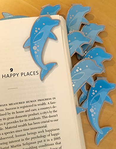 Seahorse Bulk Bookmarks Clip Over The Page (Set 10) Bulk Bookmarkers for Kids Girl’s boy’s Teens. Perfect for Gifts, Student Incentives, Reading Incentives, Awards!