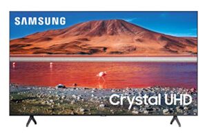 samsung 85-inch class crystal uhd tu7000 series – 4k uhd smart tv with alexa built-in (un85tu7000fxza) (renewed)